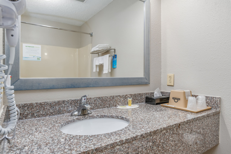 Bathroom 4, Days Inn by Wyndham Coliseum Montgomery AL, Montgomery