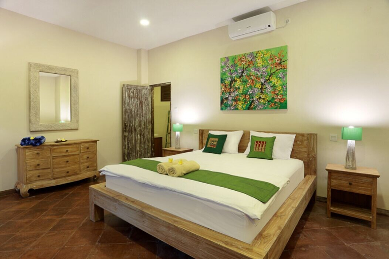 Bedroom, Danaya's villa, Gianyar