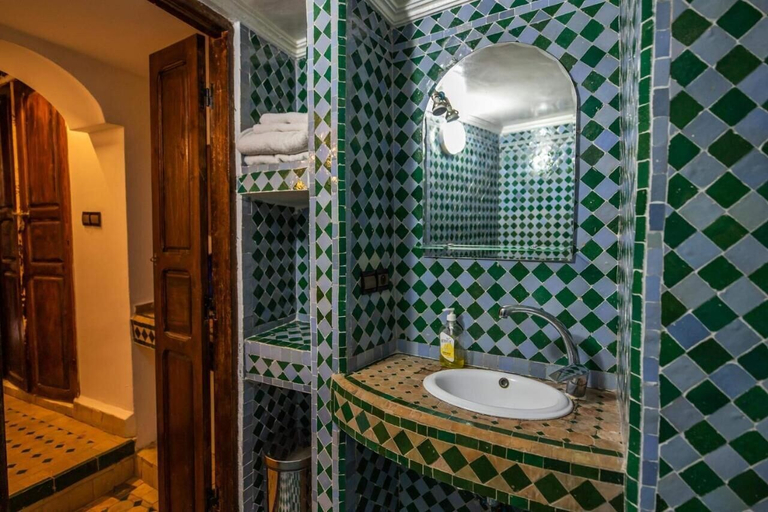Bathroom, Le Cèdre d'Argent, Fès