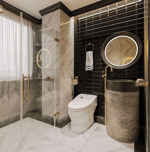 Bathroom 3, Casa Dos Príncipes Hotel & Spa, Hoàn Kiếm