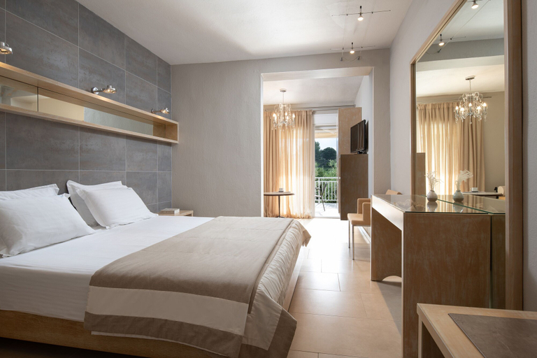 Bedroom 4, Antigoni Seaside Resort, Central Macedonia