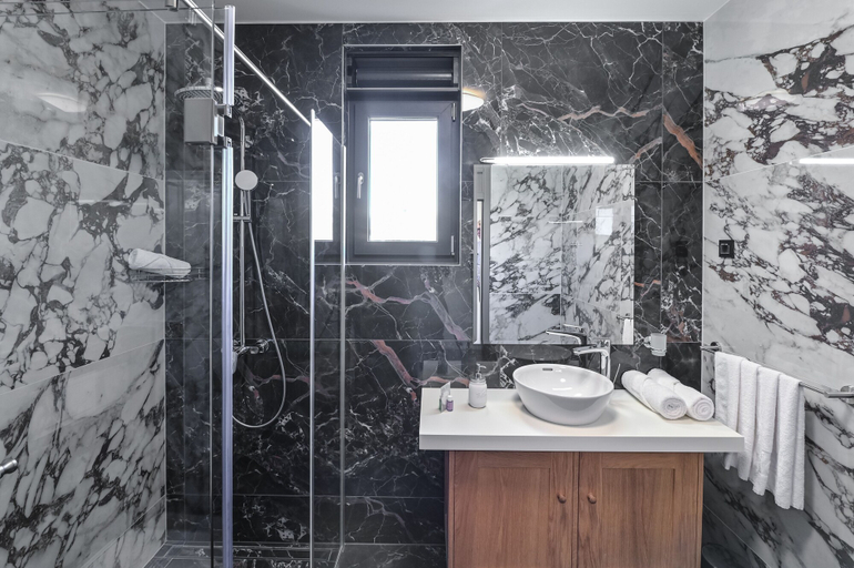 Bathroom 4, Villa Luna- Private Heated Pool, Novalja