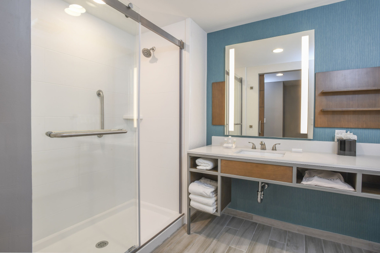 Bathroom 4, Hilton Garden Inn Cincinnati Midtown, Cincinnati