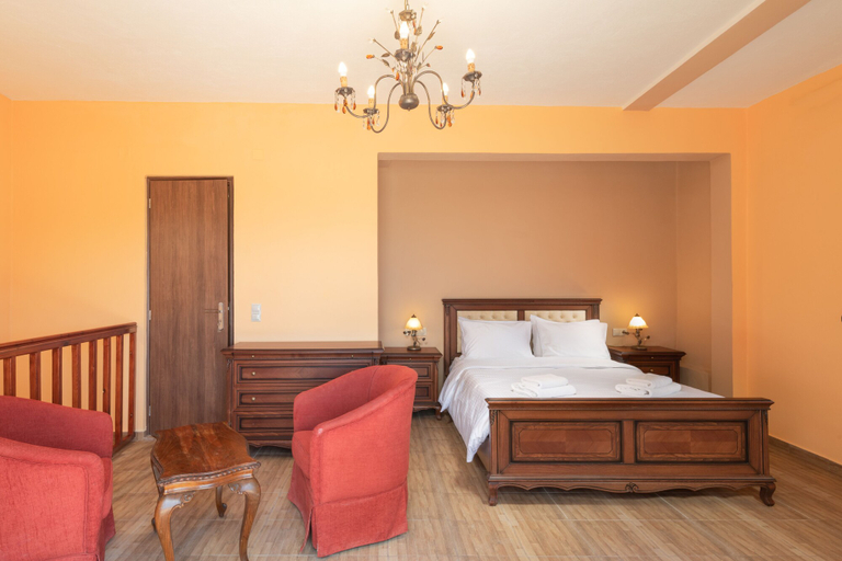 Bedroom 3, Draganigo Luxury Stone Houses, Crete