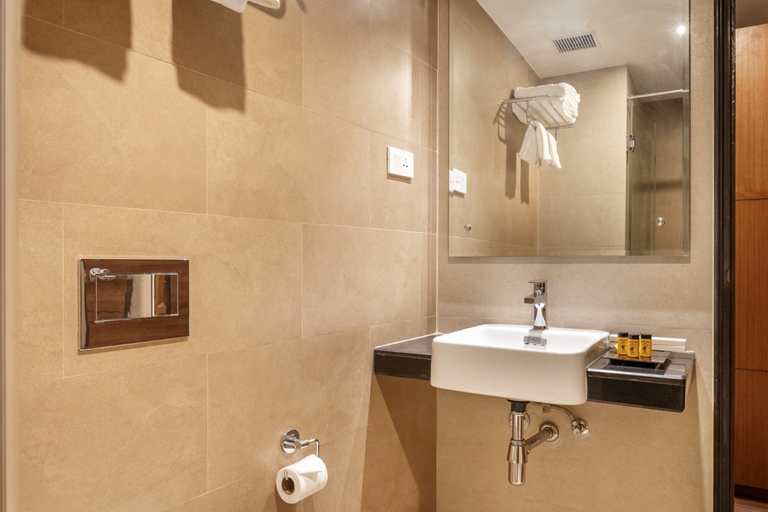 Bathroom 4, Hotel Thrive, A Tropical Courtyard, Bagmati