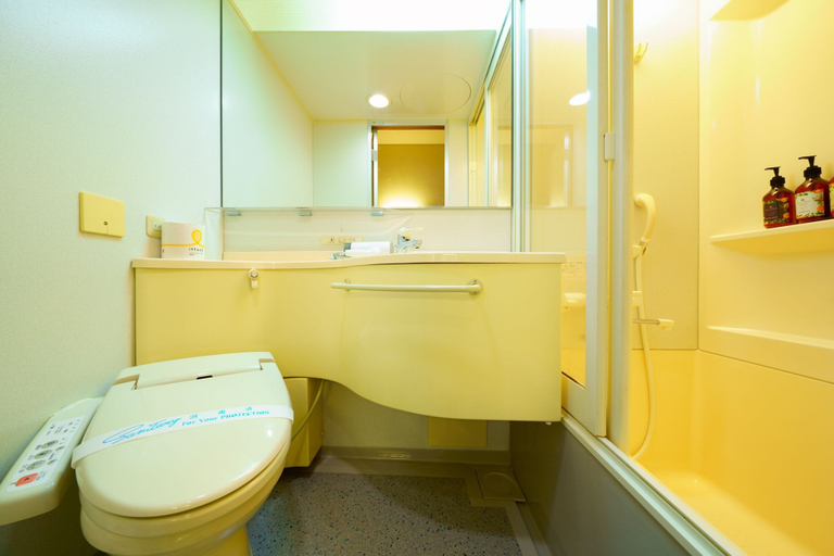 Bathroom 4, Yufuin Yawaraginosato Yadoya, Yufu