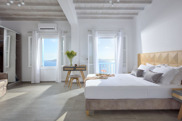 Bedroom 3, Amelie Suites, South Aegean