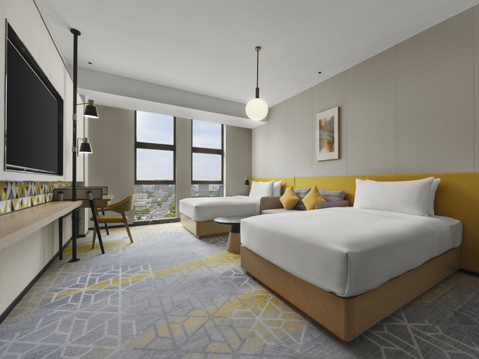 Bedroom 3, Hilton Garden Inn Jiaxing Xiuzhou, Jiaxing