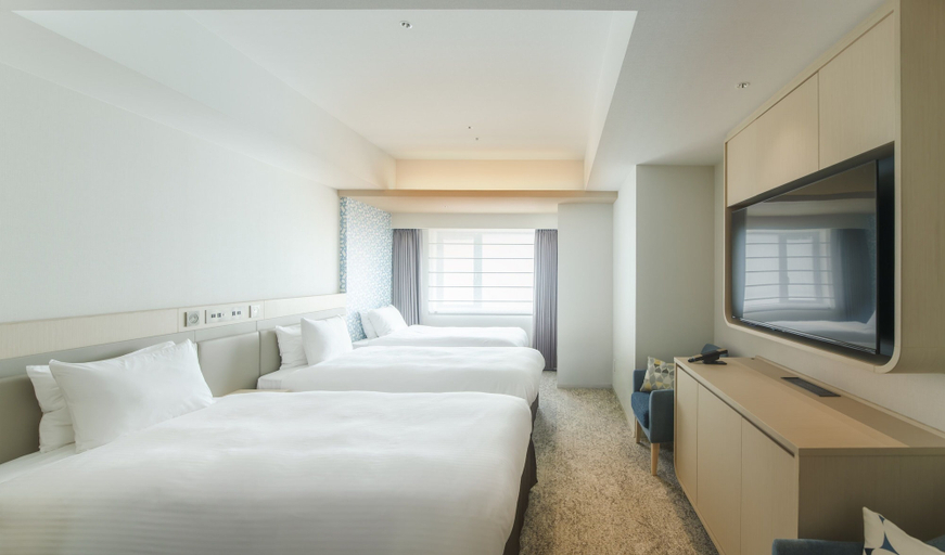 Bedroom 2, Hotel Emion Sapporo, Sapporo