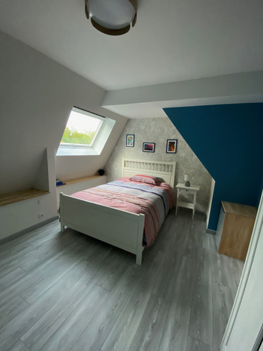 Bedroom 3, Domaine de Montloue, Finistère