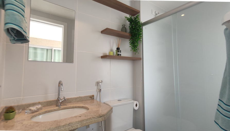 Bathroom 3, A Passos da Praia: Apê JTR Completo p/ 4 Hóspedes, Maceió (capital)