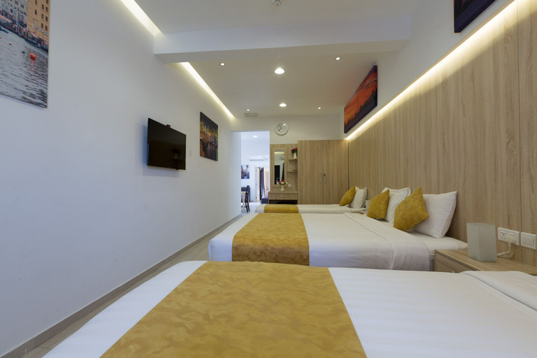 Bedroom 3, 24 Gold Hotel, Dubai