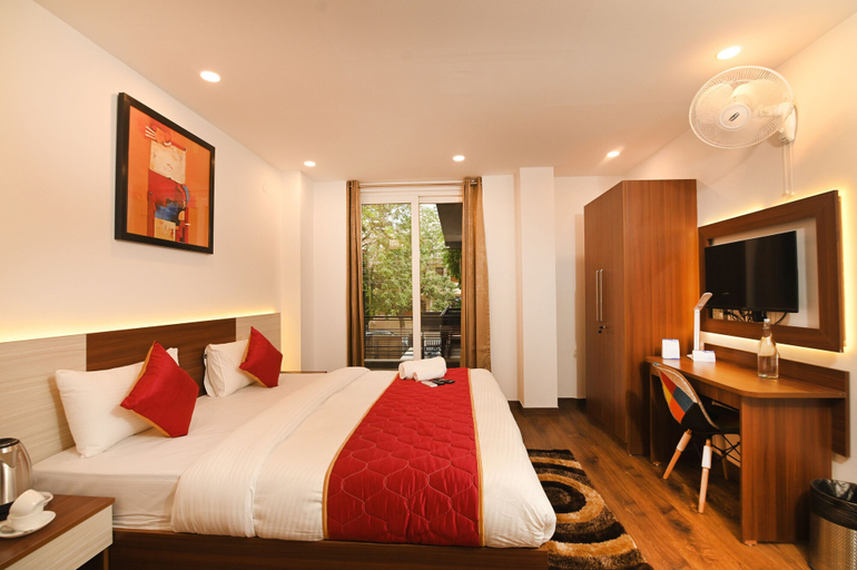 Bedroom 4, Limewood Stay - Cyber Hub, Delhi