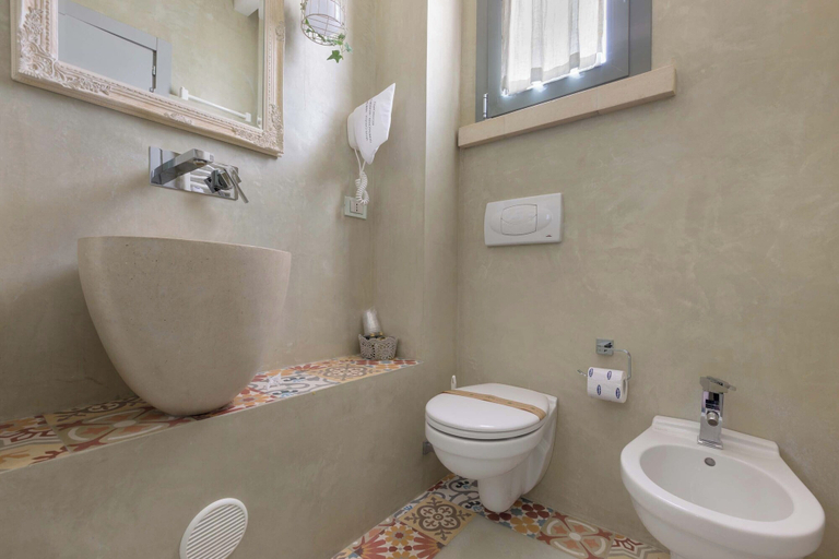 Bathroom 4, 3258 Masseria Sant`eleuterio - Matrimoniale Deluxe, Lecce