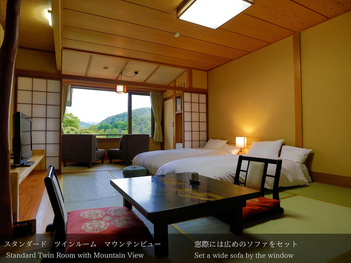 Bedroom 3, Tatsuta Ryokan, Izu