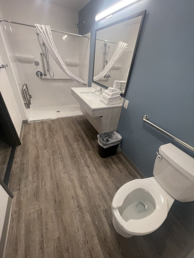 Bathroom 5, WoodSpring Suites Concord-Charlotte Speedway, Cabarrus