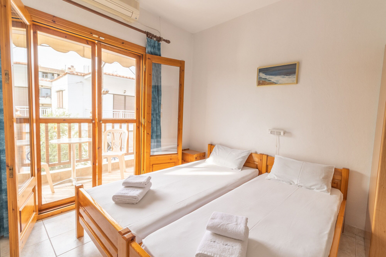 Bedroom 2, Mina-Maria Apartments, Central Macedonia