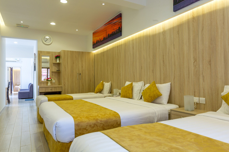 Bedroom 5, 24 Gold Hotel, Dubai