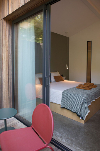 Bedroom 4, Salty Woods Lodge, Landes