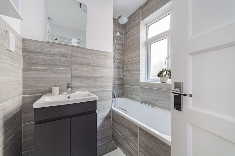 Bathroom 3, The Neasden Villas, London