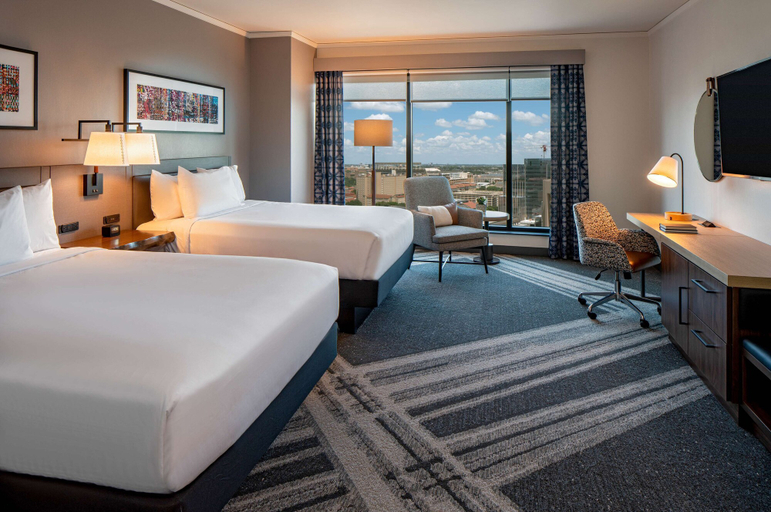 Bedroom 4, Hilton Garden Inn Austin University Capitol District, Travis
