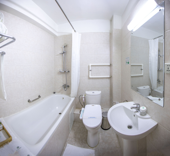 Bathroom, The Continental Hotel, Ulan Bator