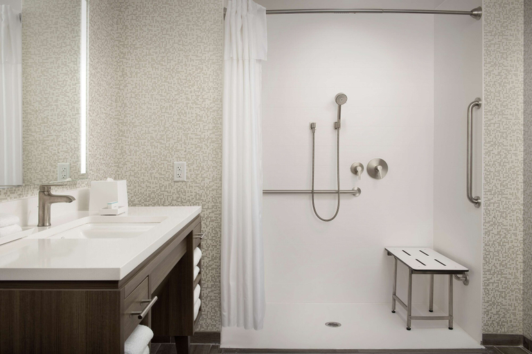 Bathroom 4, Home2 Suites Polaris Columbus, OH, Delaware