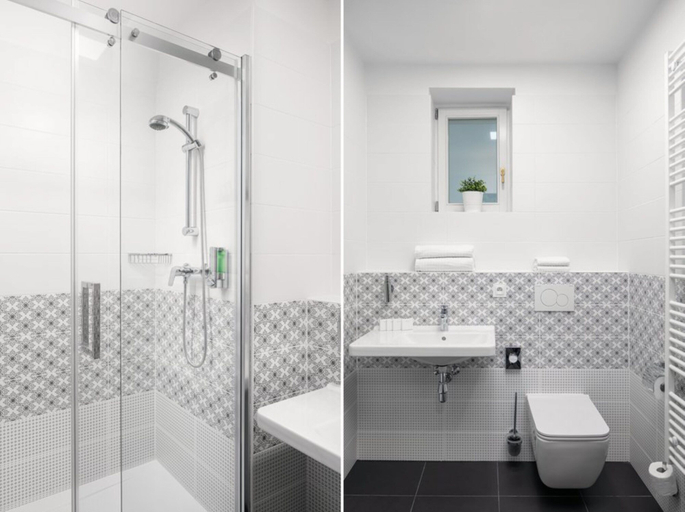 Bathroom 4, EA ApartHotel Melantrich, Praha 1