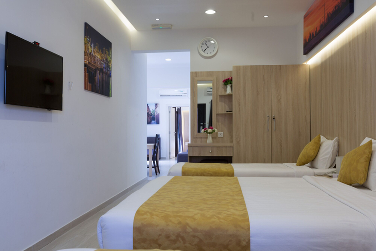 Bedroom 4, 24 Gold Hotel, Dubai