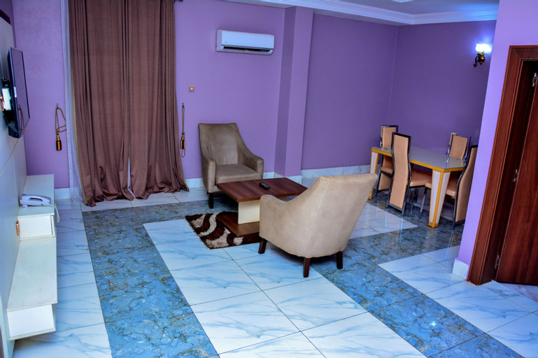 Bedroom 2, Top Rank Hotel Galaxy Asaba, Oshimili South