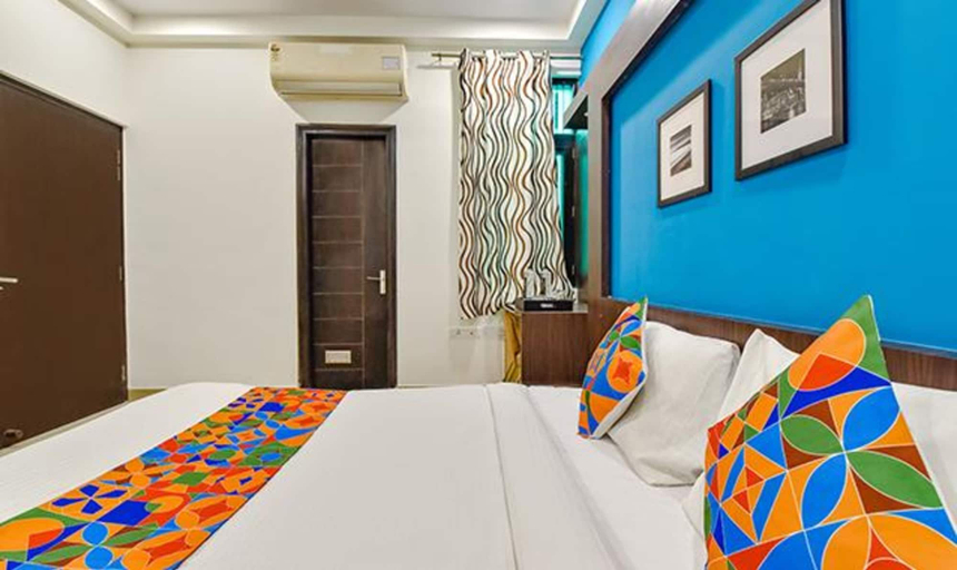 Bedroom 2, Fabhotel Rushank Residency, Jaipur