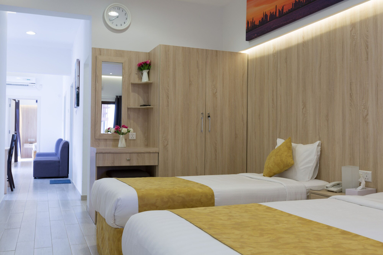 Bedroom 5, 24 Gold Hotel, Dubai