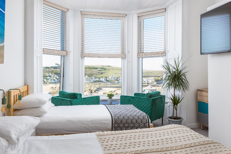 Bedroom 2, the edgcumbe, Cornwall
