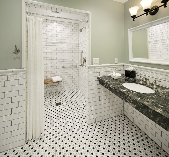 Bathroom 4, Lavender Inn by the Sea, Santa Barbara