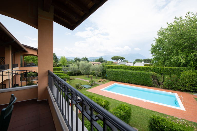 View from room, Casa della Rocca, Brescia