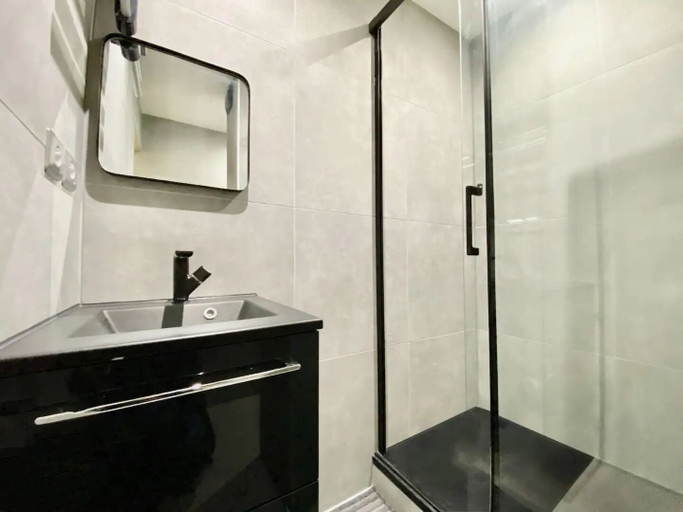 Bathroom, Suite Standing Centre Proche Gare Cosy, Côte-d'Or