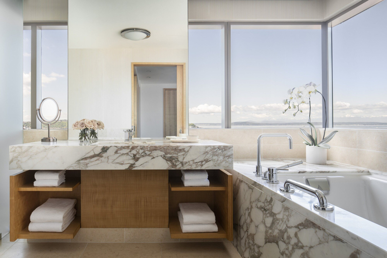 Bathroom 5, Four Seasons Hotel Seattle, Seattle
