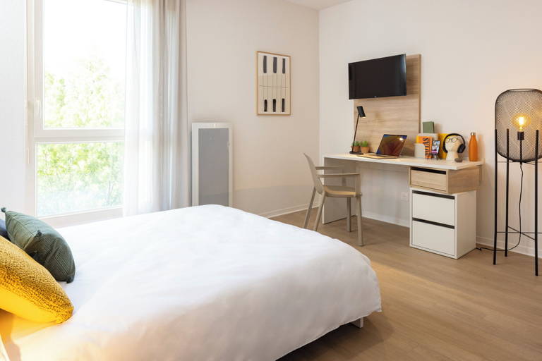 Bedroom 4, Apparteo Montpellier, Hérault