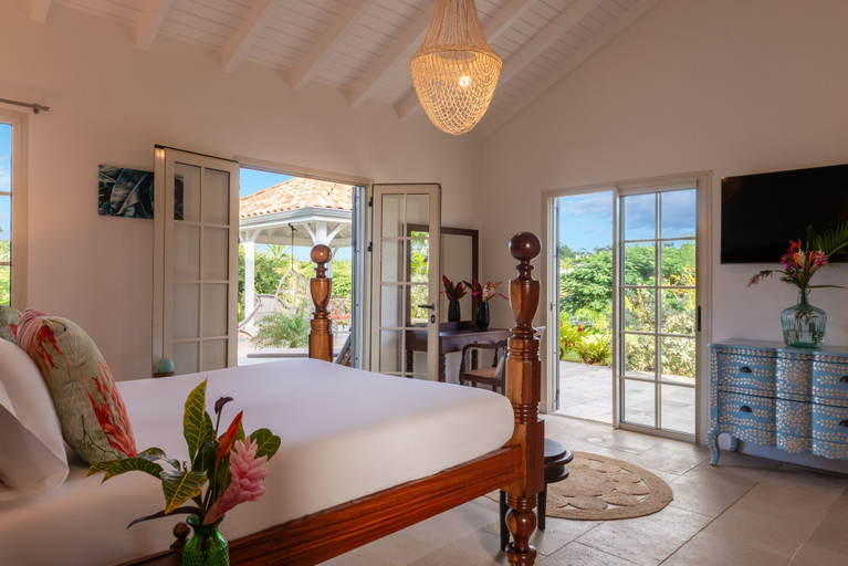 Bedroom 4, Habitation Saint Charles, Baie-Mahault