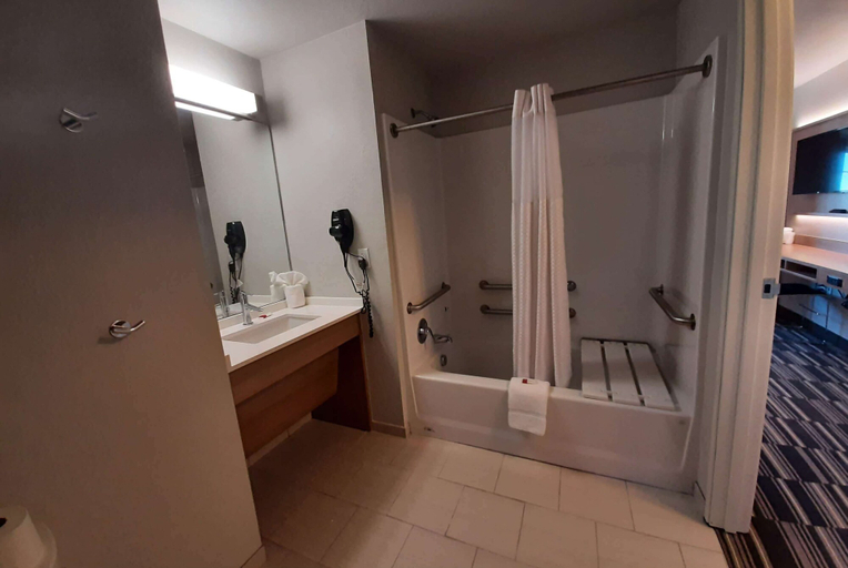 Bathroom 4, Microtel Inn & Suites by Wyndham Loveland, Larimer