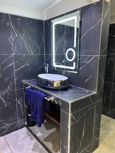 Bathroom 5, Chez Lilie Maison d'hôtes à Saly, Mbour