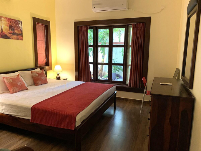 Bedroom 3, Three Bedroom Private Pool Villa in North Goa, North Goa