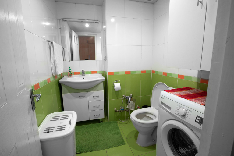 Bathroom 4, RIS Central Apartments Yerevan, Yerevan
