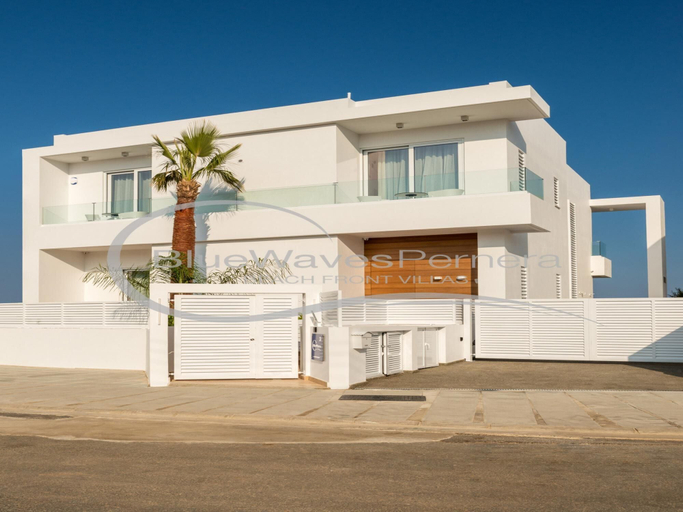 Exterior & Views 2, Blue Waves Protaras Beachfront Villa 3
