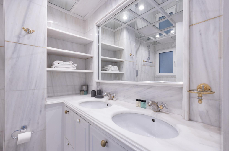 Bathroom 5, Deco Marble Apt With Acropolis View, Attica