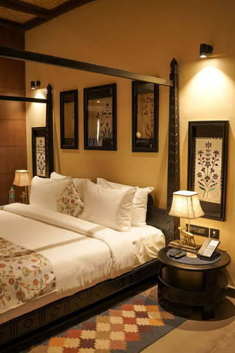 Bedroom 4, Aamaghati Wildlife Resort, Sawai Madhopur