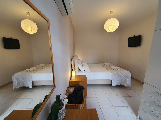 Bedroom 4, Karaoulanis apartments, South Aegean