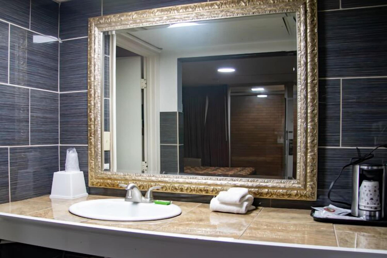 Bathroom 4, Route 66 Hotel, Springfield, Illinois, Sangamon
