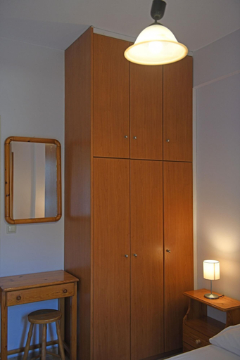Bedroom 2, Nikos Apartments A7 in Gialiskari, North Aegean