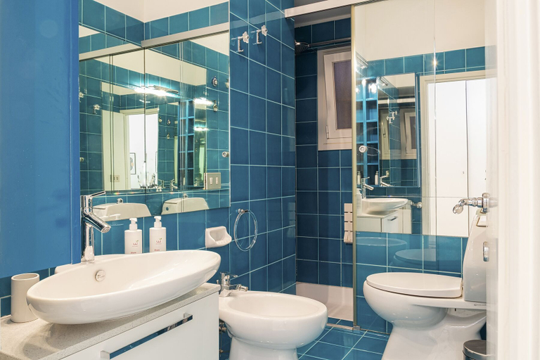 Bathroom 4, Eden Vista Mare con Piscina by Wonderful Italy, Genova